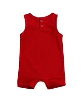 Jordan Baby Boys & Girls Sleeveless Mesh Jersey Dna Romper