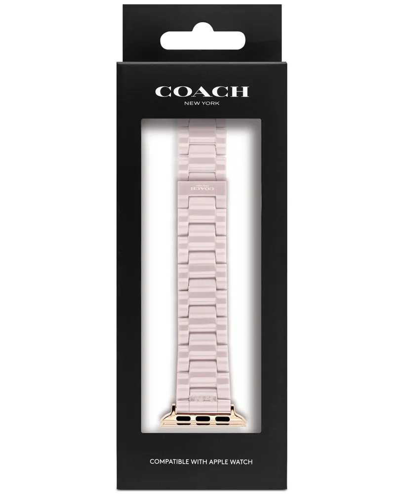 Coach Blush Ceramic 38/40/41mm Apple Watch Band