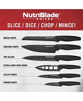 GraniteStone Nutri Blade 6-Pc. Knife Set