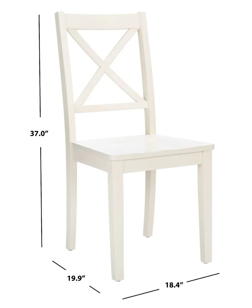 Silio X-Back Dining Chair, Set of 2