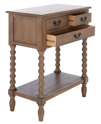 Athena 3 Drawer Console Table
