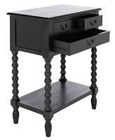 Athena 3 Drawer Console Table