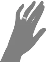Two-Row Certified Diamond Band Ring in 14k White Gold (2 ct. t.w.)