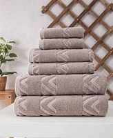 Ozan Premium Home Turkish Cotton Sovrano Collection 6-Pc. Bath Towel Sets