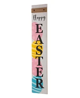 Glitzhome 42"H Wooden "Happy Easter" Porch Sign