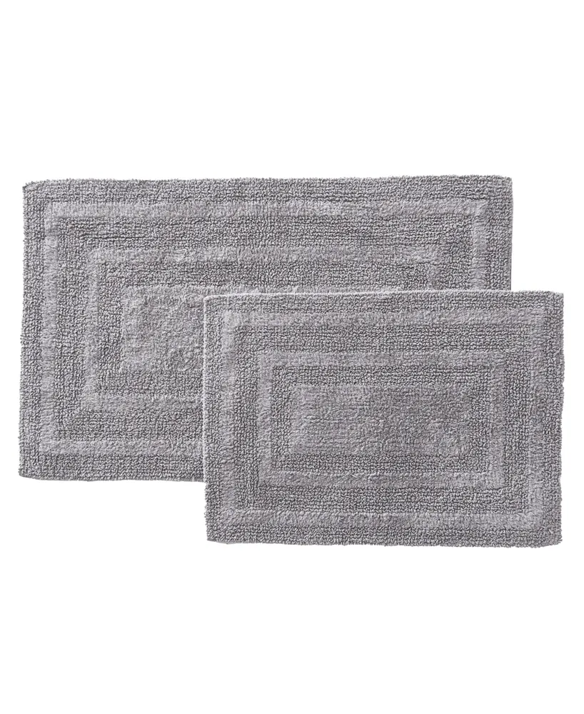 Eddie Bauer Logan Tufted Cotton Bath Rug Set, Pack of 2