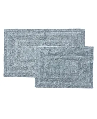 Eddie Bauer Logan Tufted Cotton Bath Rug Set, Pack of 2