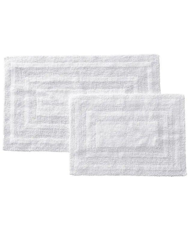 Eddie Bauer Logan Cotton Bath Runner Rug - White