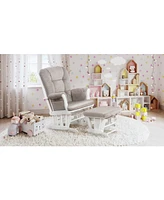 Afg Baby Furniture Alice Glider Chair and Ottoman, Set of 2