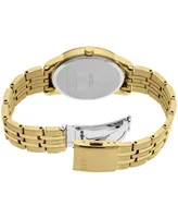 Seiko Men's Essential Gold-Tone Stainless Steel Bracelet Watch 40mm