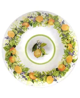 Certified Lemon Zest 3 Piece Melamine Hostess Set