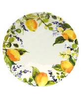 Certified Lemon Zest 6 Piece Melamine Dinner Plate