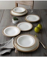 Noritake Brilliance 12 Pc Dinnerware Set, Service for 4