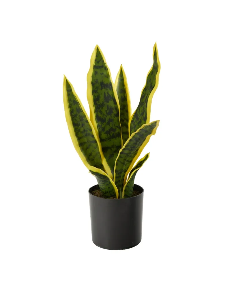 14" Sansevieria Artificial Plant