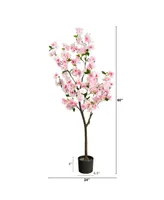 5' Cherry Blossom Artificial Tree