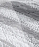 Eddie Bauer Boulder Plaid Reversible 3-Pc. Quilt Set, King