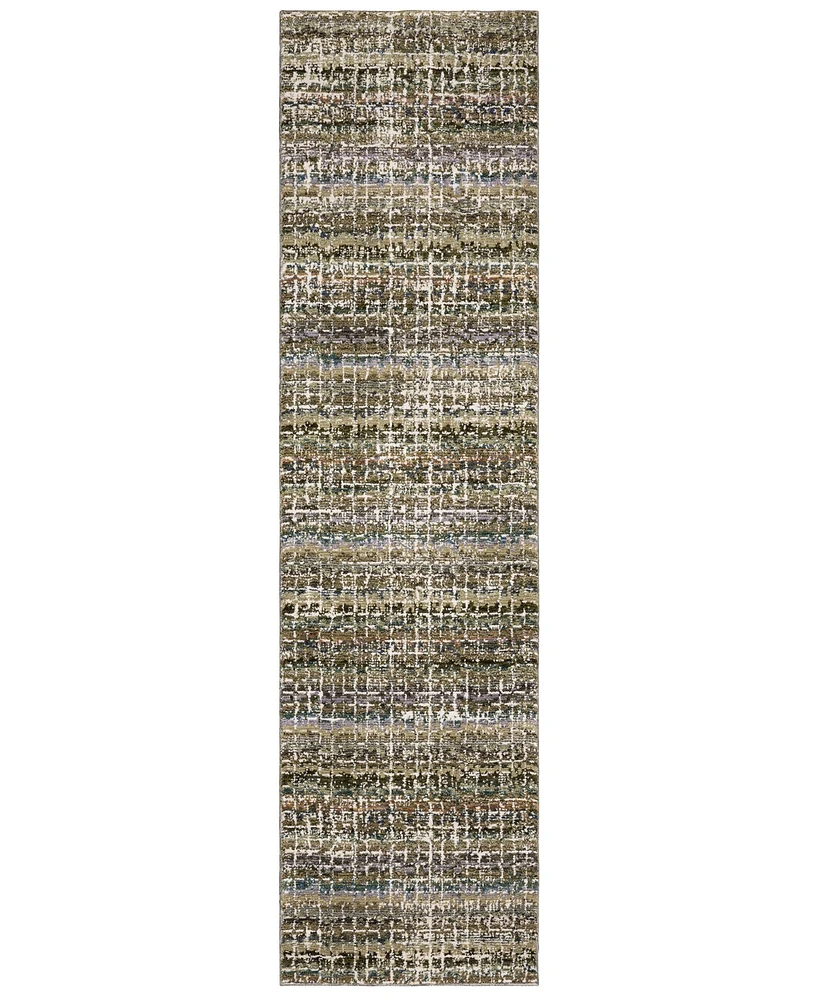 Oriental Weavers Atlas 747 2'3" x 8' Runner Area Rug