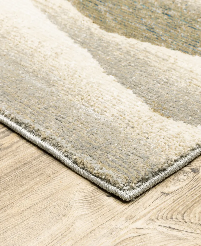 Jhb Design Strata STR07 2'3" x 8' Runner Area Rug