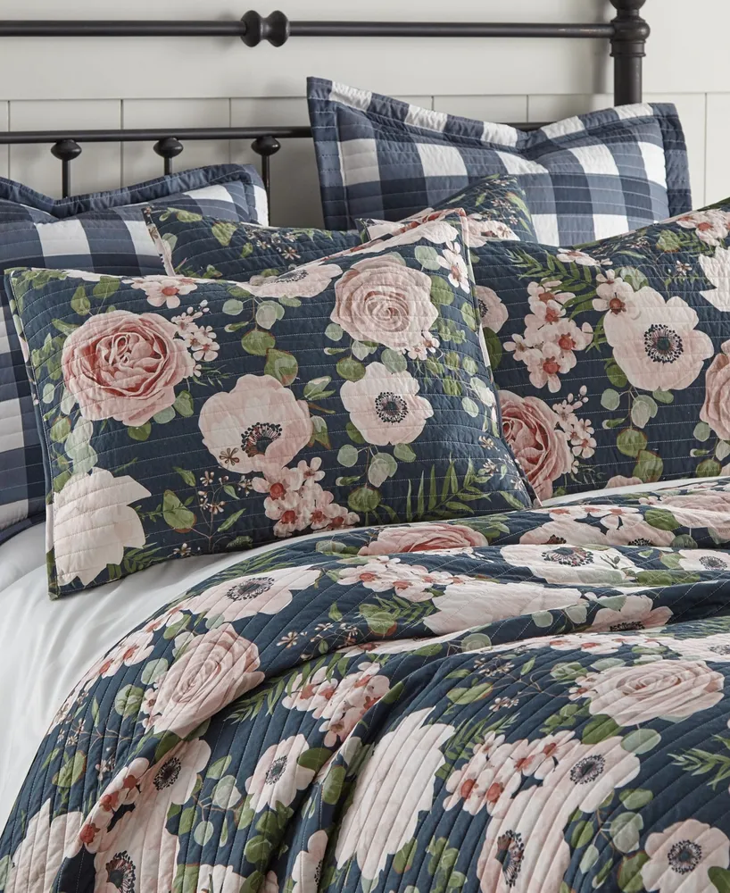 Levtex Home Simone Floral Quilt Set - Cotton