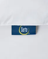 Serta White Goose Feather & Down Fiber Featherbed