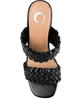 Journee Collection Women's Melissa Woven Sandals