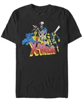 Fifth Sun Men's X Men Group Short Sleeve Crew T-shirt