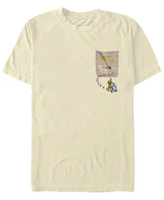 Fifth Sun Men's Desert Tracks Short Sleeve Crew T-shirt