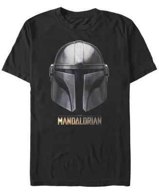 Fifth Sun Men's Mandalorian Helmet Short Sleeve Crew T-shirt