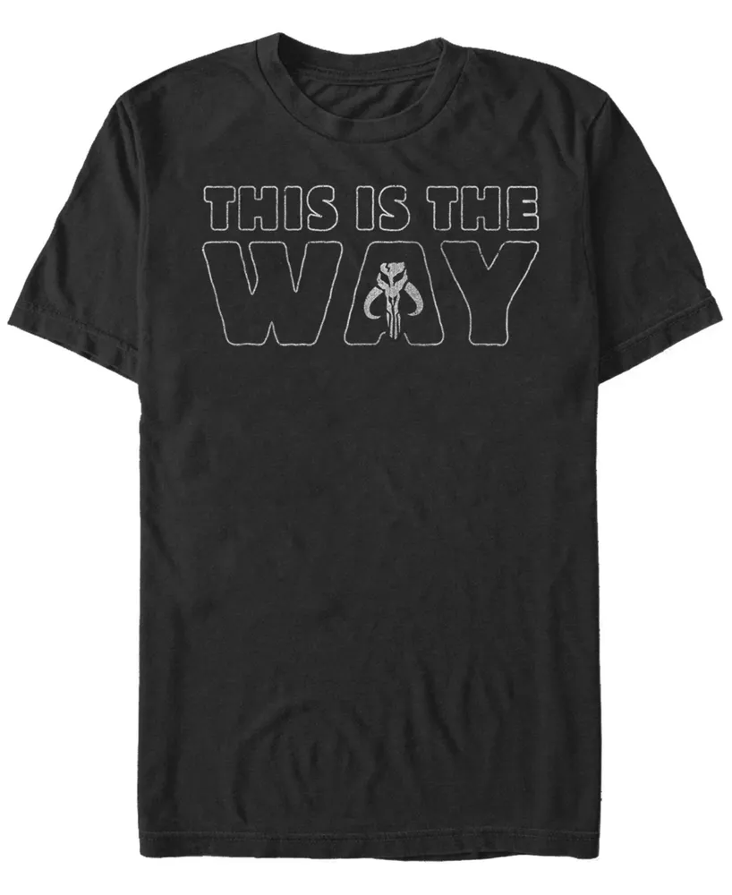 Fifth Sun Men's The Way Mando Short Sleeve Crew T-shirt