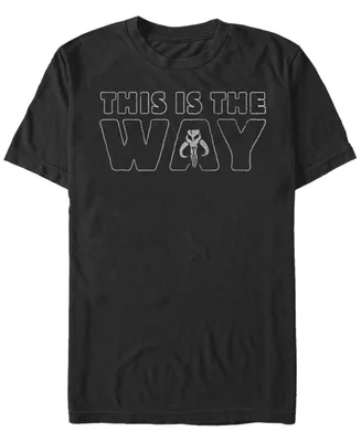 Fifth Sun Men's The Way Mando Short Sleeve Crew T-shirt