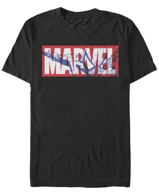 Fifth Sun Men's Spider Marvel Short Sleeve Crew T-shirt