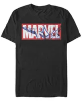 Fifth Sun Men's Spider Marvel Short Sleeve Crew T-shirt