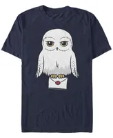 Fifth Sun Men's Anime Hedwig Mail Short Sleeve Crew T-shirt