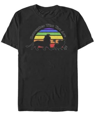 Fifth Sun Men's Remember Rainbow Short Sleeve Crew T-shirt