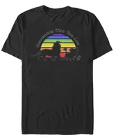 Fifth Sun Men's Remember Rainbow Short Sleeve Crew T-shirt