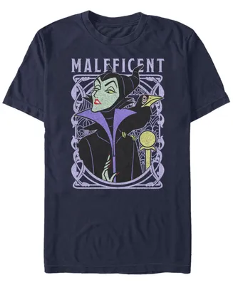 Fifth Sun Men's Maleficent Color Short Sleeve Crew T-shirt