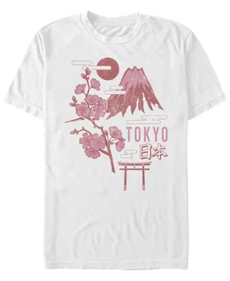 Fifth Sun Men's Tokyo Japan Short Sleeve Crew T-shirt