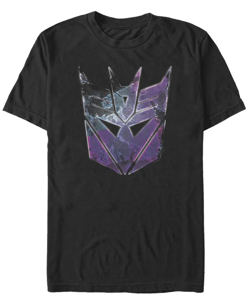 Fifth Sun Men's Decepticon Badge Short Sleeve Crew T-shirt