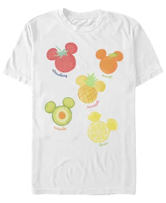 Fifth Sun Men's Assorted Fruit Short Sleeve Crew T-shirt