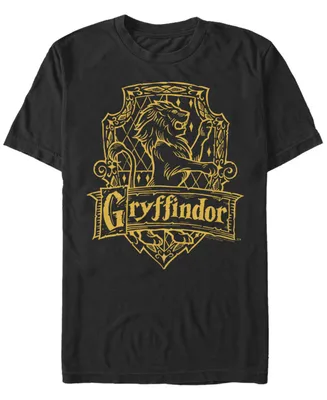Fifth Sun Men's Gryffindor Crest Short Sleeve Crew T-shirt