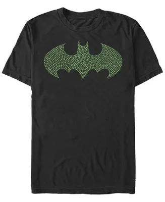 Fifth Sun Men's Batman Clover Logo Short Sleeve Crew T-shirt