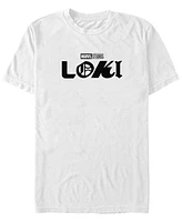 Fifth Sun Men's Loki Logo Short Sleeve Crew T-shirt