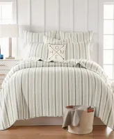 Levtex Rochelle Stripe 2-Pc. Sham Set, European