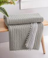 Levtex Pom Quilted Throw, 50" x 60"