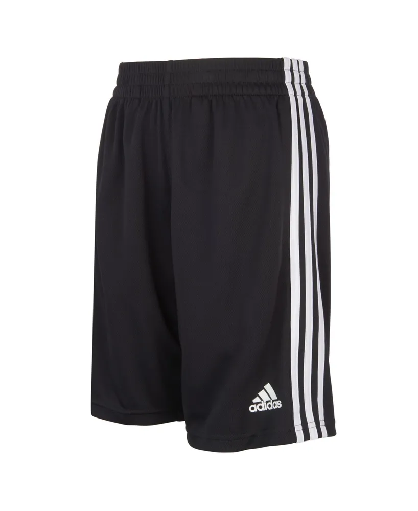 adidas Toddler and Little Boys Classic 3-Stripes Shorts