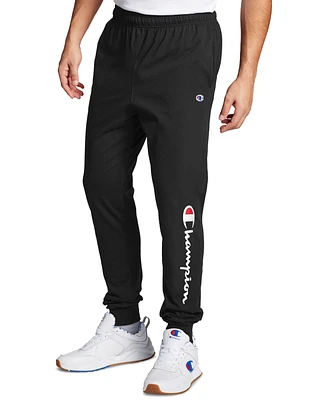 Champion Men's Standard-Fit Script Logo-Print Joggers