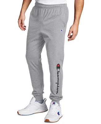 Champion Men's Standard-Fit Script Logo-Print Joggers