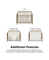 Little Seeds Ivy 3-in-1 Convertible Metal Crib