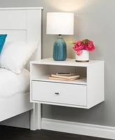 Prepac Floating Nightstand
