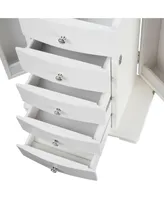 Pko Inc. Contemporary White Jewelry Box